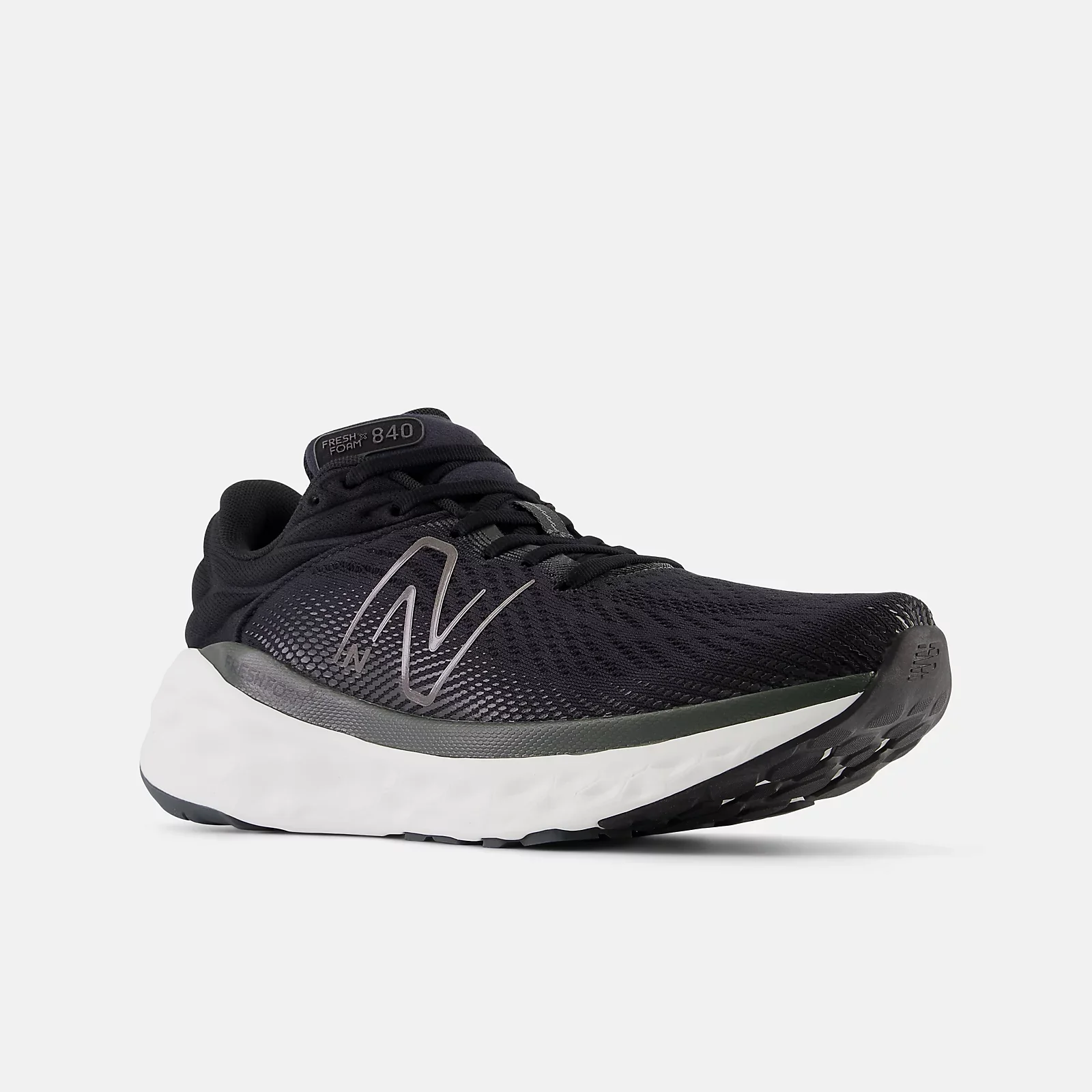 New Balance Men’s Fresh Foam X M840FLK Grey Black - Image 2