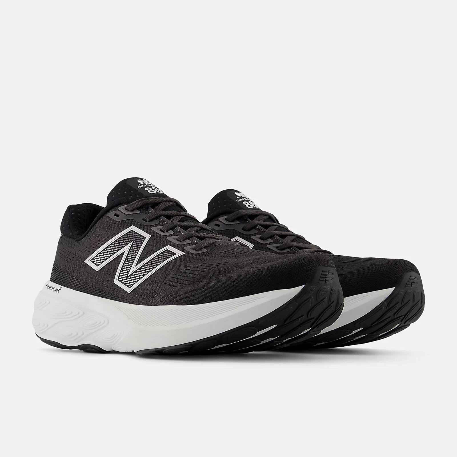 New Balance Men's M880B15 Black White - Image 2