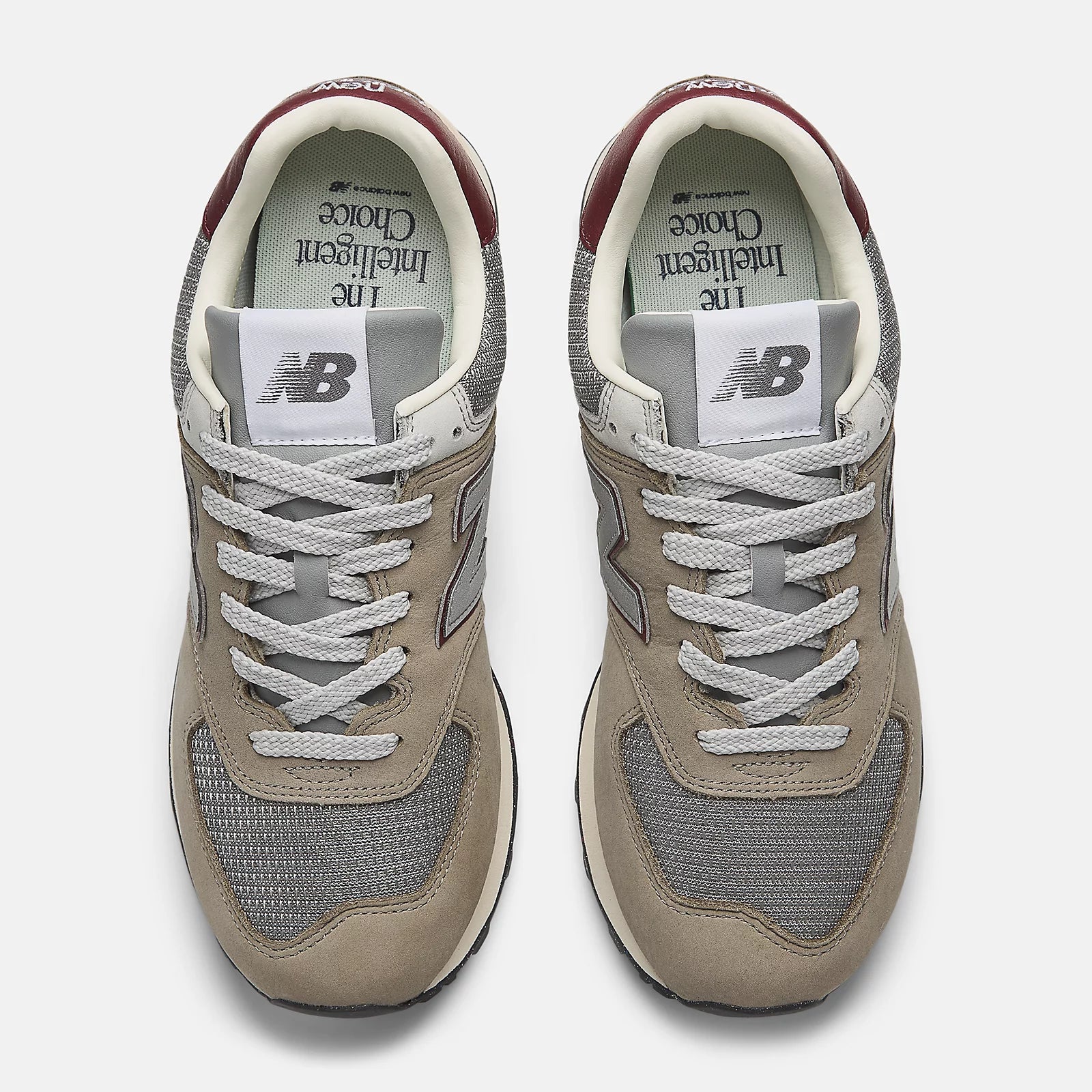 New Balance Unisex U574SKB Brown Red - Image 4