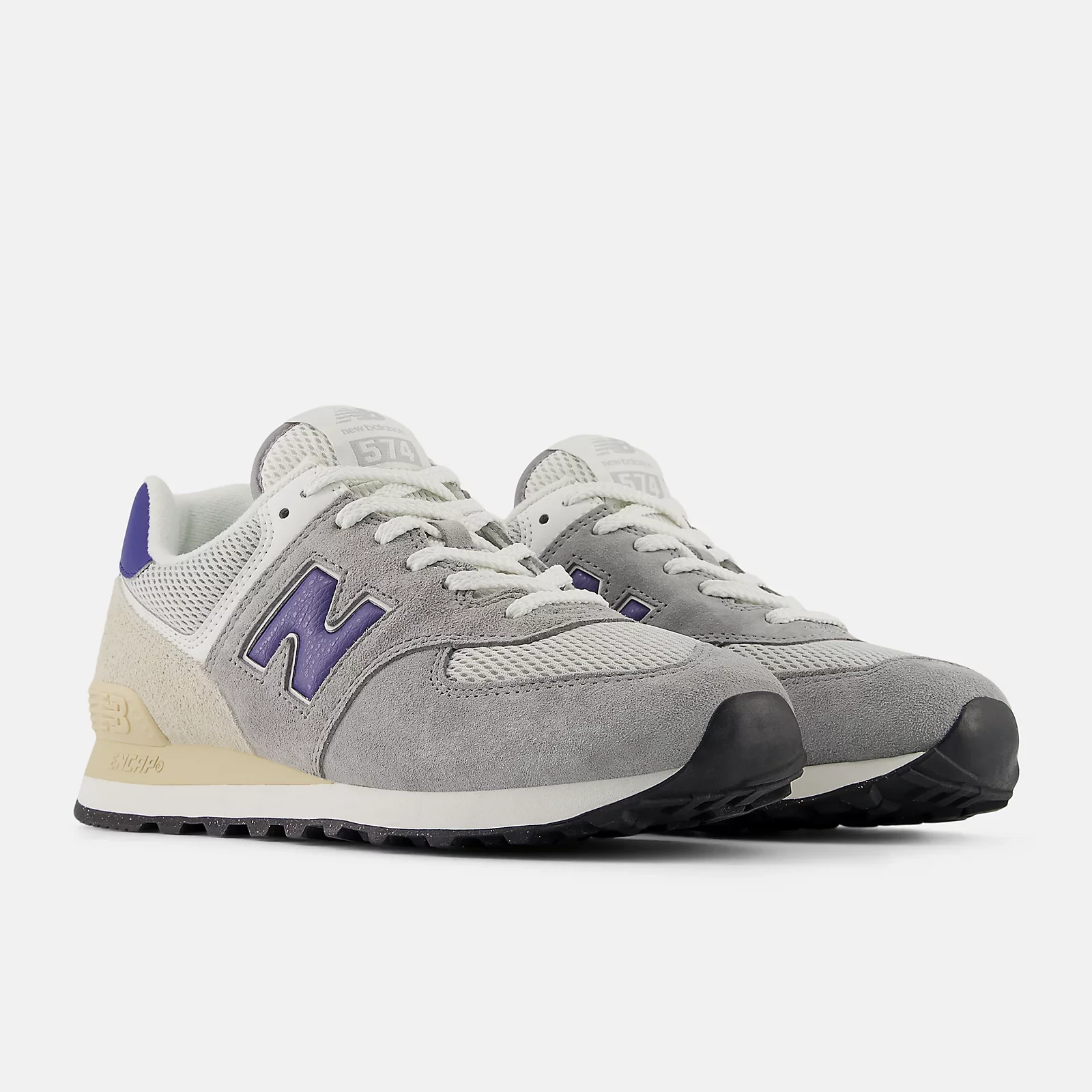 New Balance Unisex U574SPB Grey Grey - Image 2