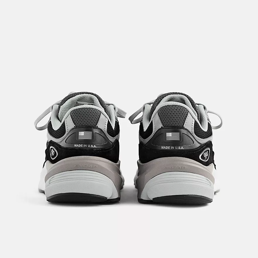 New Balance Women’s W990BK6 Black with White - Image 7