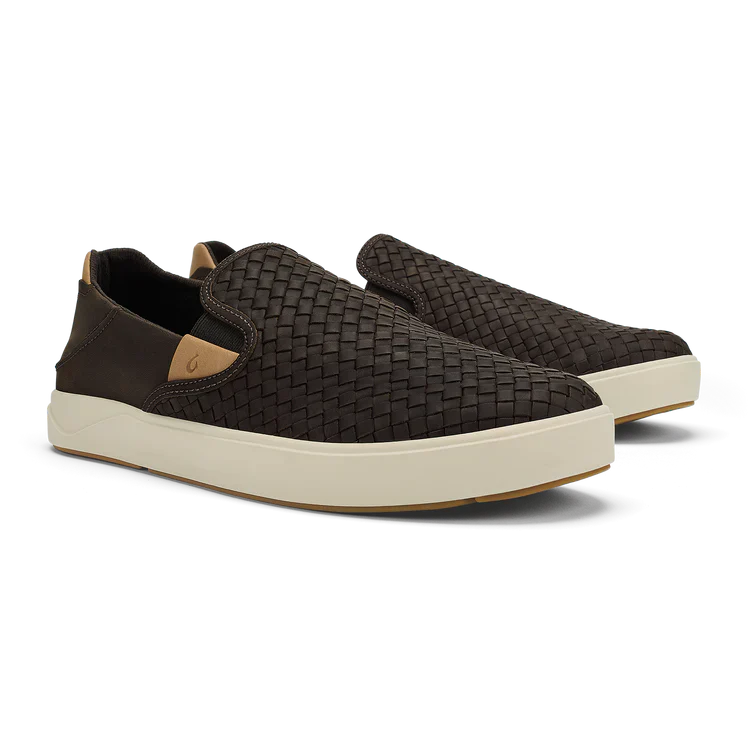 Olukai Men's Lae'ahi Lauhala Dark Java Dark Java