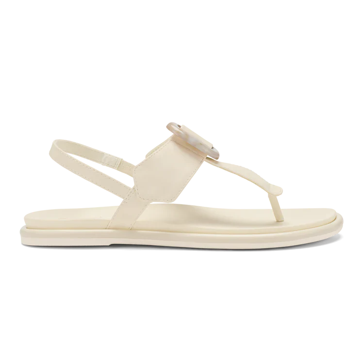 Olukai Women's La'i T-Bar White Sand White Sand