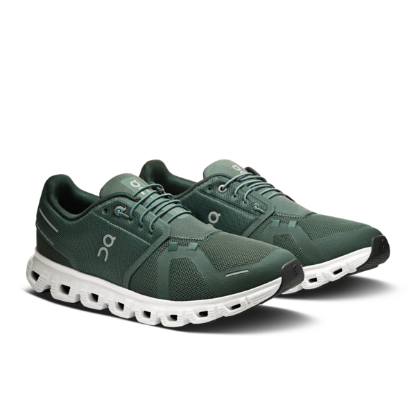 On Men's Cloud 6 Olive Evergreen - Image 2