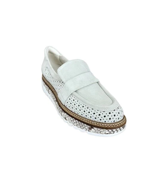 Rex Women's Carolyn Off White Silver