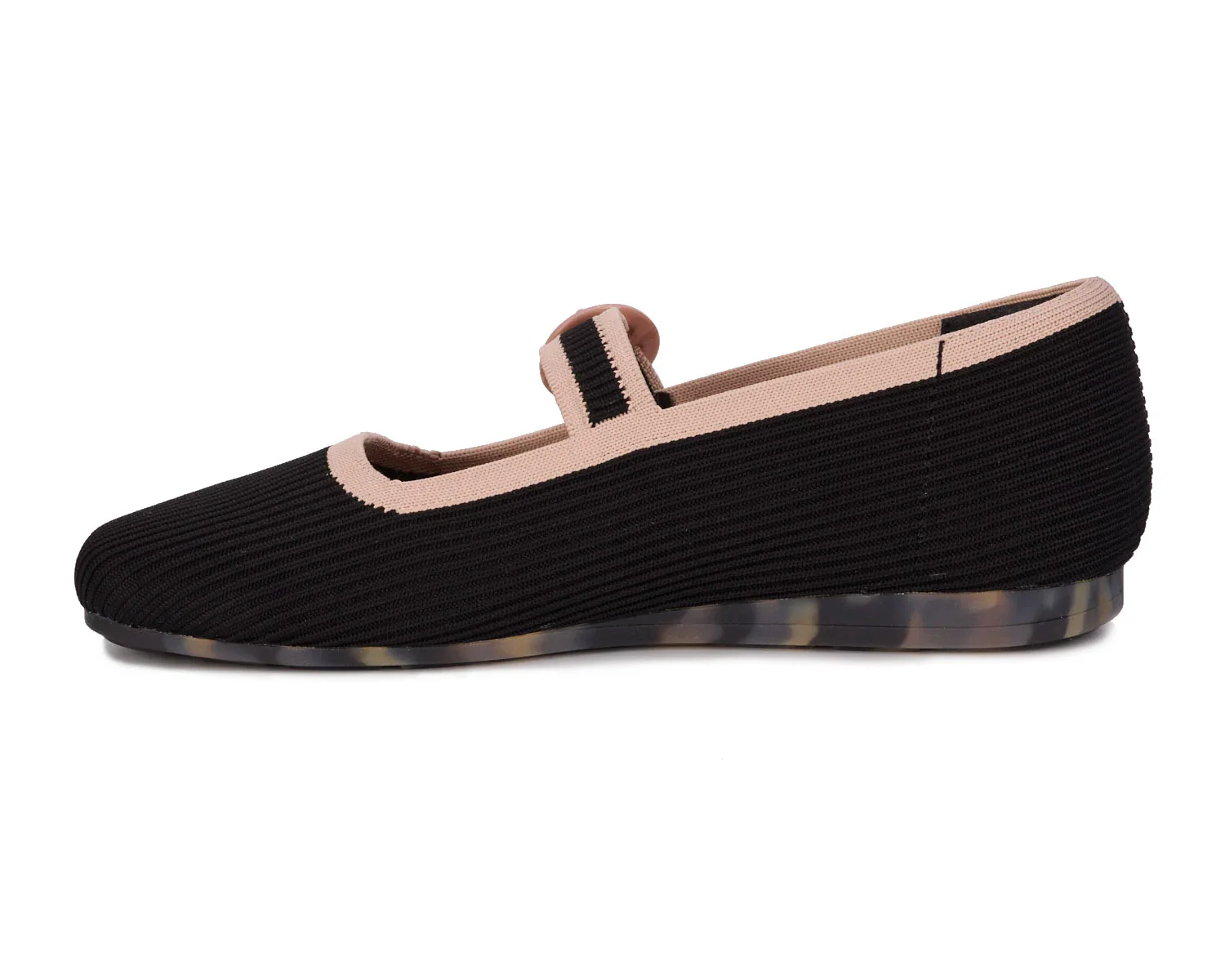Ros Hommerson Women's Naomi Black Taupe Knit - Image 2