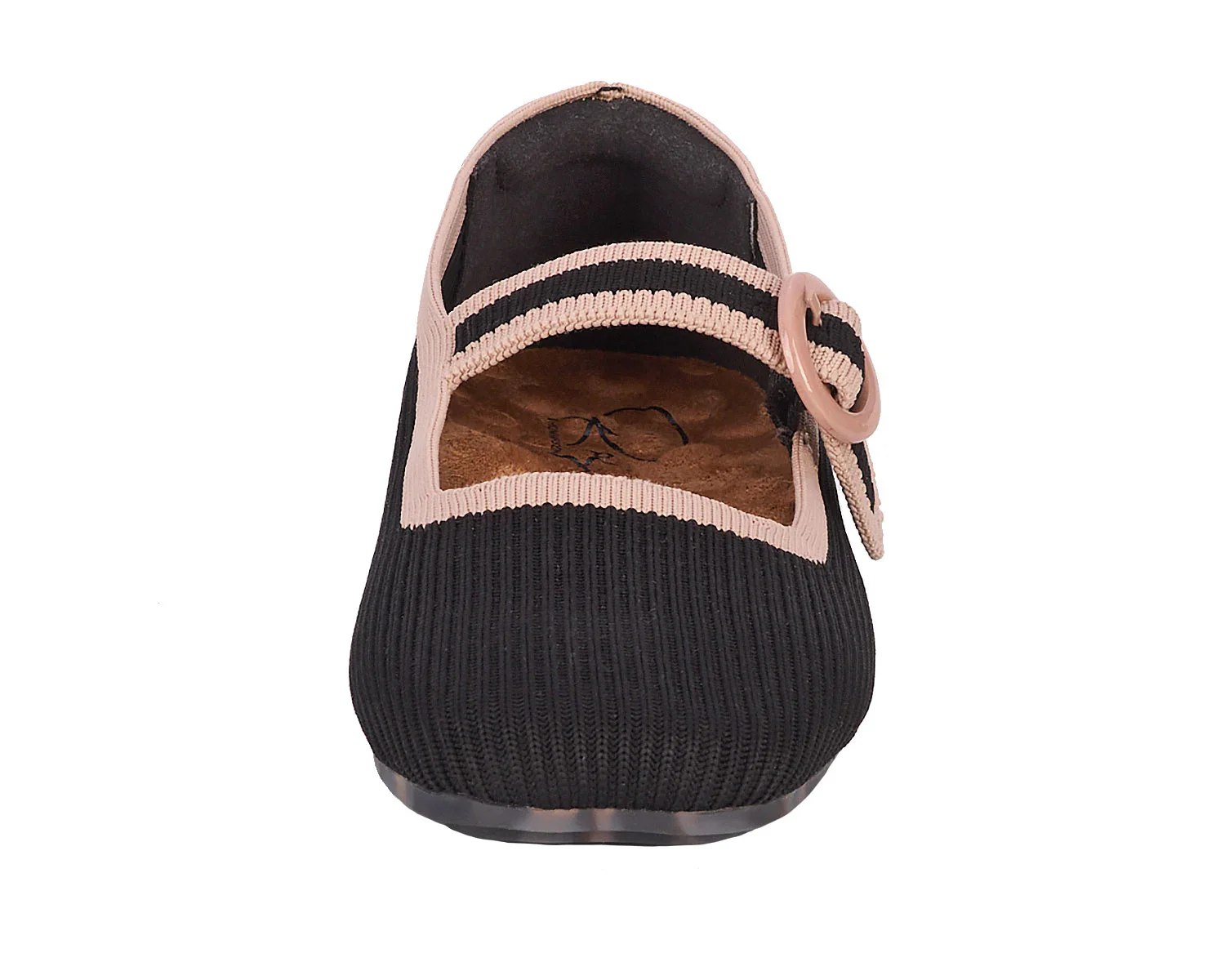 Ros Hommerson Women's Naomi Black Taupe Knit - Image 4