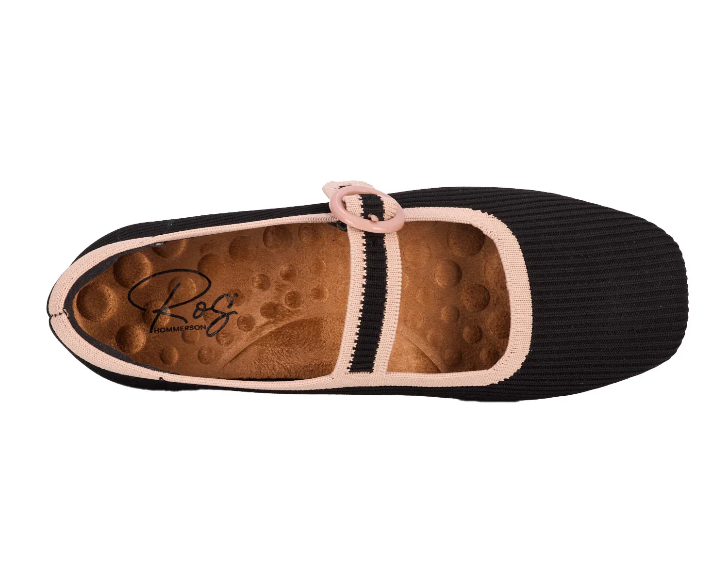 Ros Hommerson Women's Naomi Black Taupe Knit - Image 6