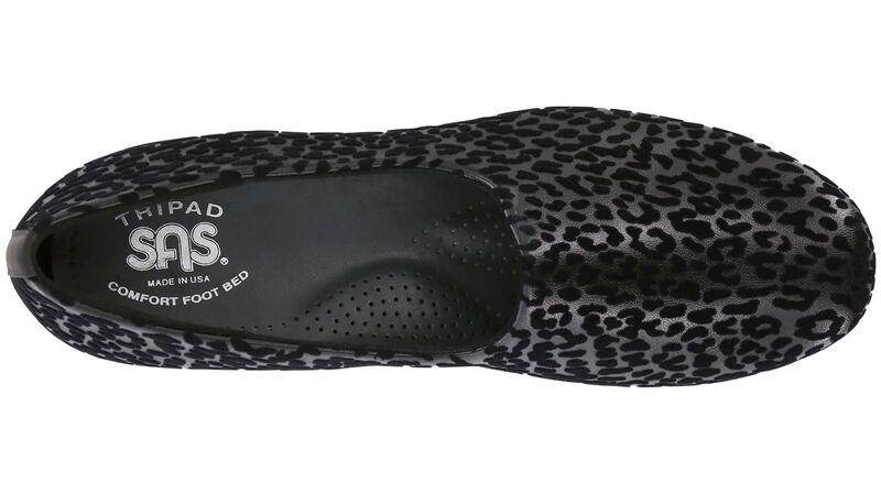 SAS Women's Bliss Black Leopard Slip-On - Image 3