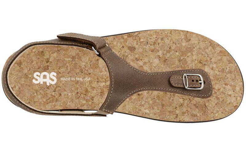 SAS Women's Marina Brown Thong Sandal - Image 3