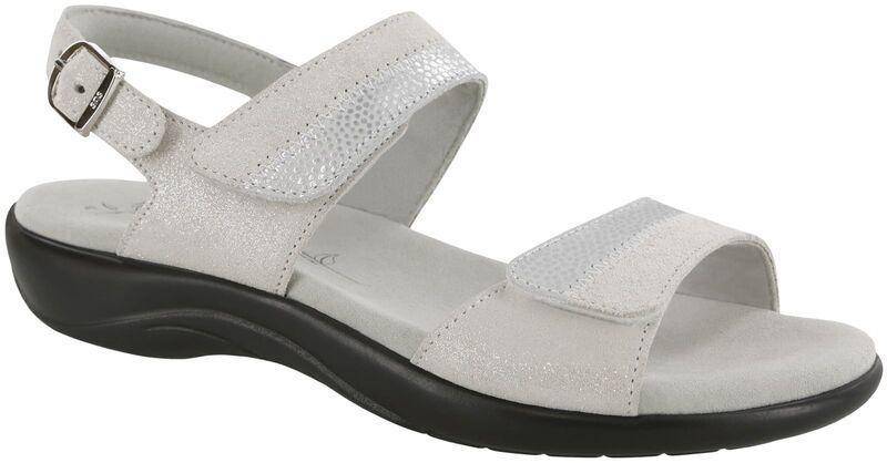 SAS Women's Nudu White Sandal