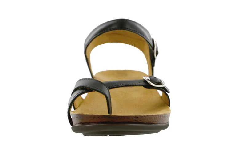 SAS Women's Pampa Toe Loop Sandal Black - Image 5