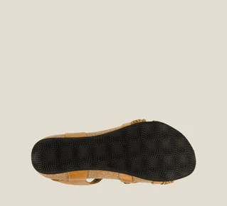 Taos Trulie Wedge Sandal Camel - Image 5