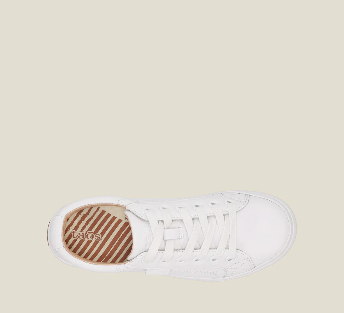 Taos Women’s Plim Soul Lux White Leather - Image 4
