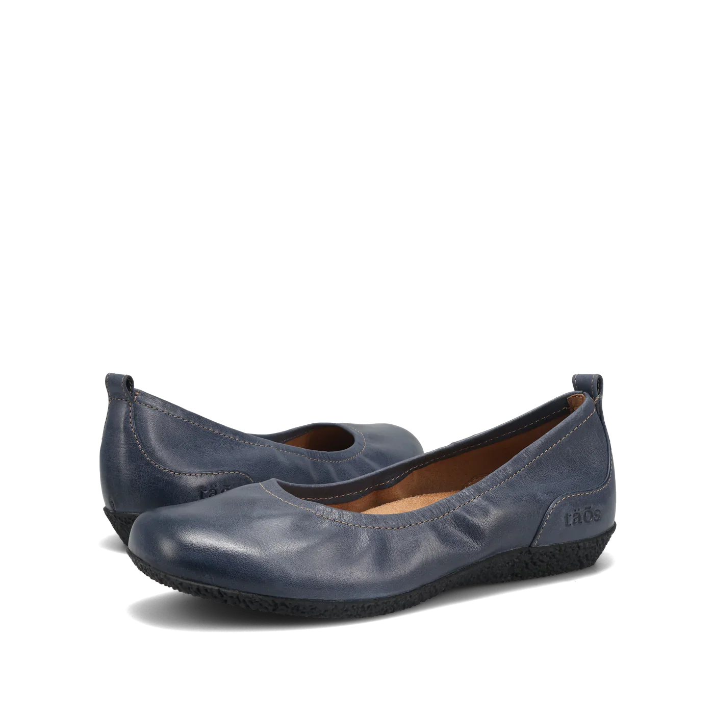 Taos Women's Chit Chat Petrol Blue Leather - Image 4