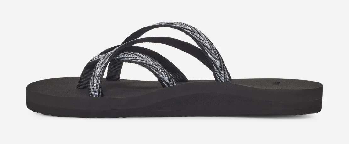 Teva Women’s Olowahu Palms Black White - Image 3
