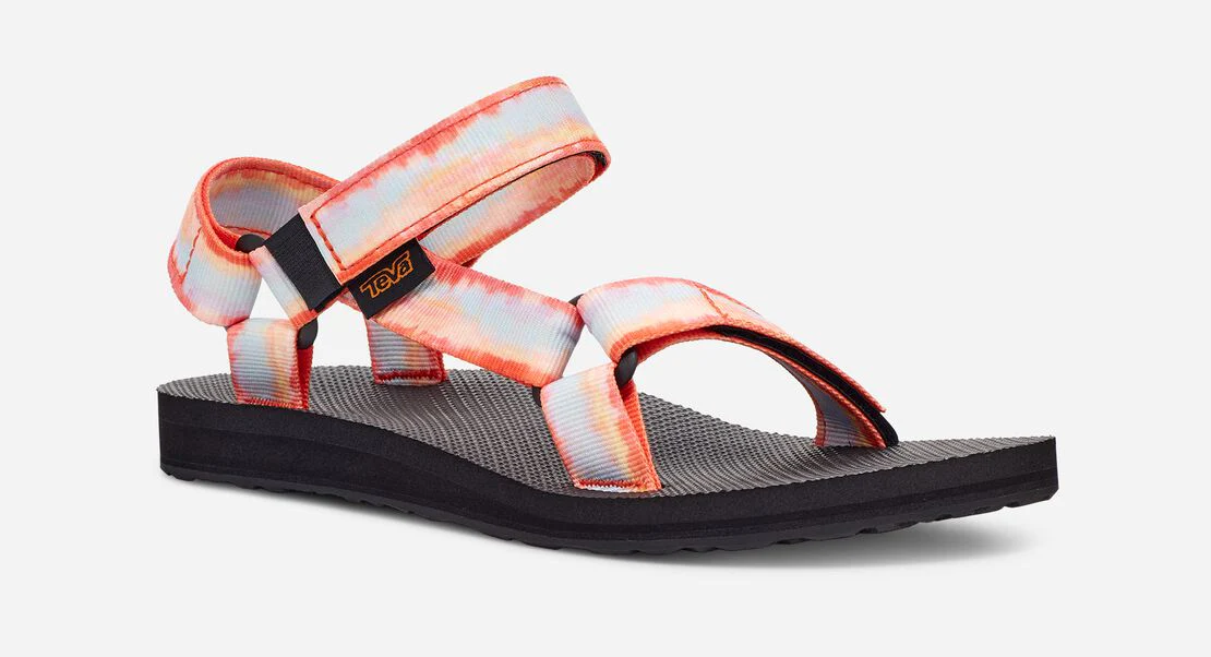 Teva Women's Original Universal Tie Dye Sorbet Red - Image 2