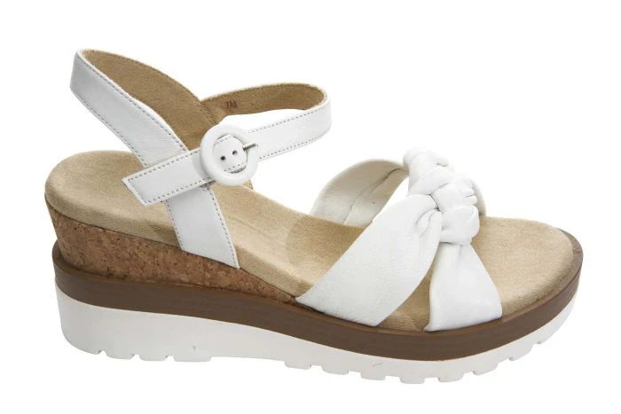 Vaneli Clew Shell White Nappa - Image 2