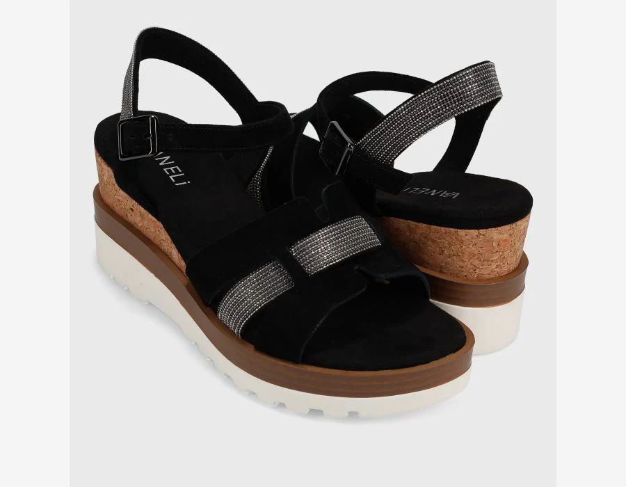 Vaneli Women's Caitlin Black Suede - Image 2