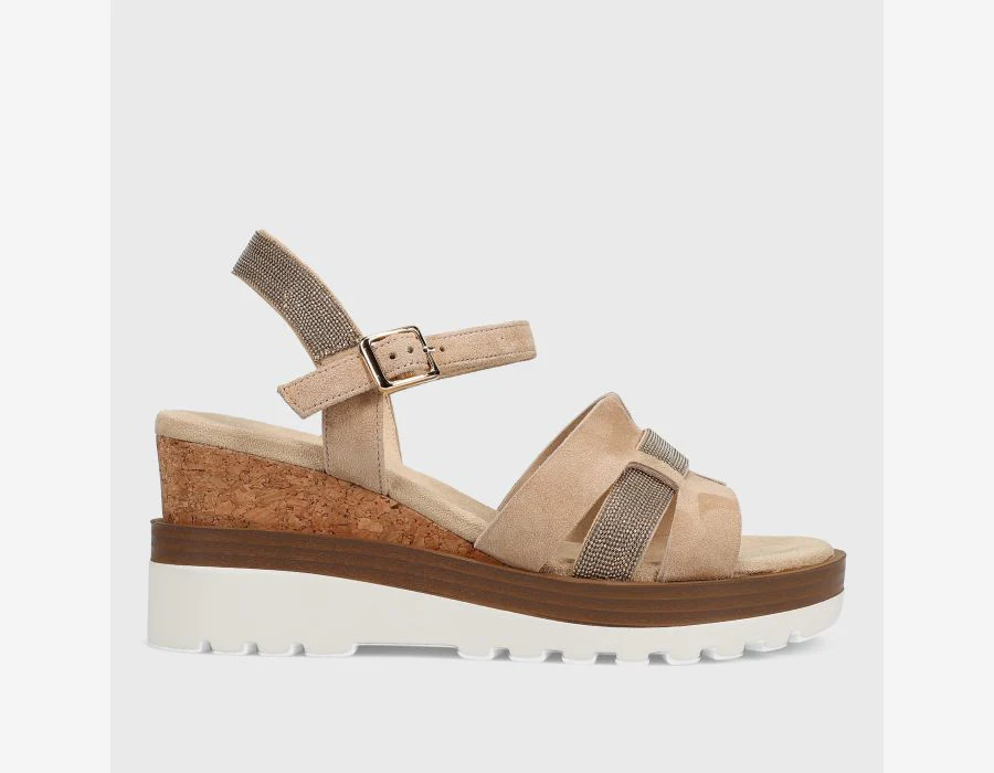 Vaneli Women's Caitlin Nude Suede - Image 3