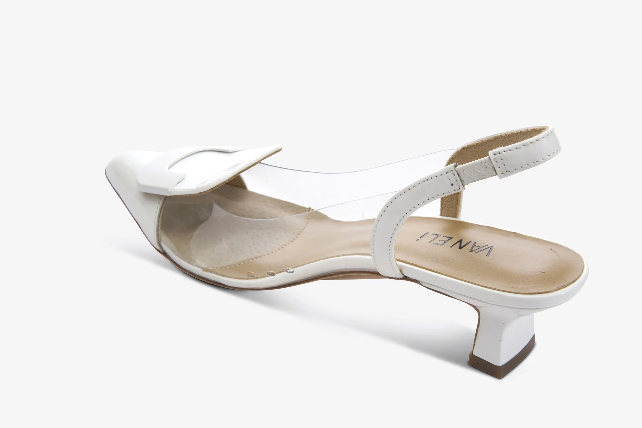 Vaneli Women's Tamira White Patent - Image 4