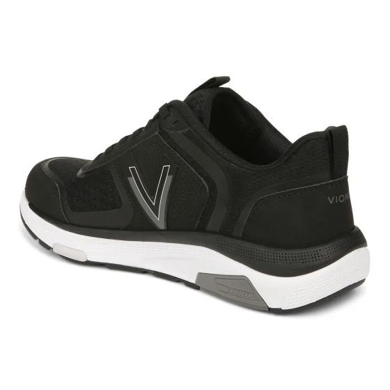 Vionic Women’s Walk Strider Black Charcoal Sneaker - Image 5