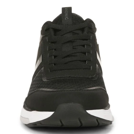 Vionic Women’s Walk Strider Black Charcoal Sneaker - Image 6