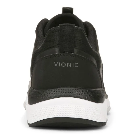 Vionic Women’s Walk Strider Black Charcoal Sneaker - Image 7