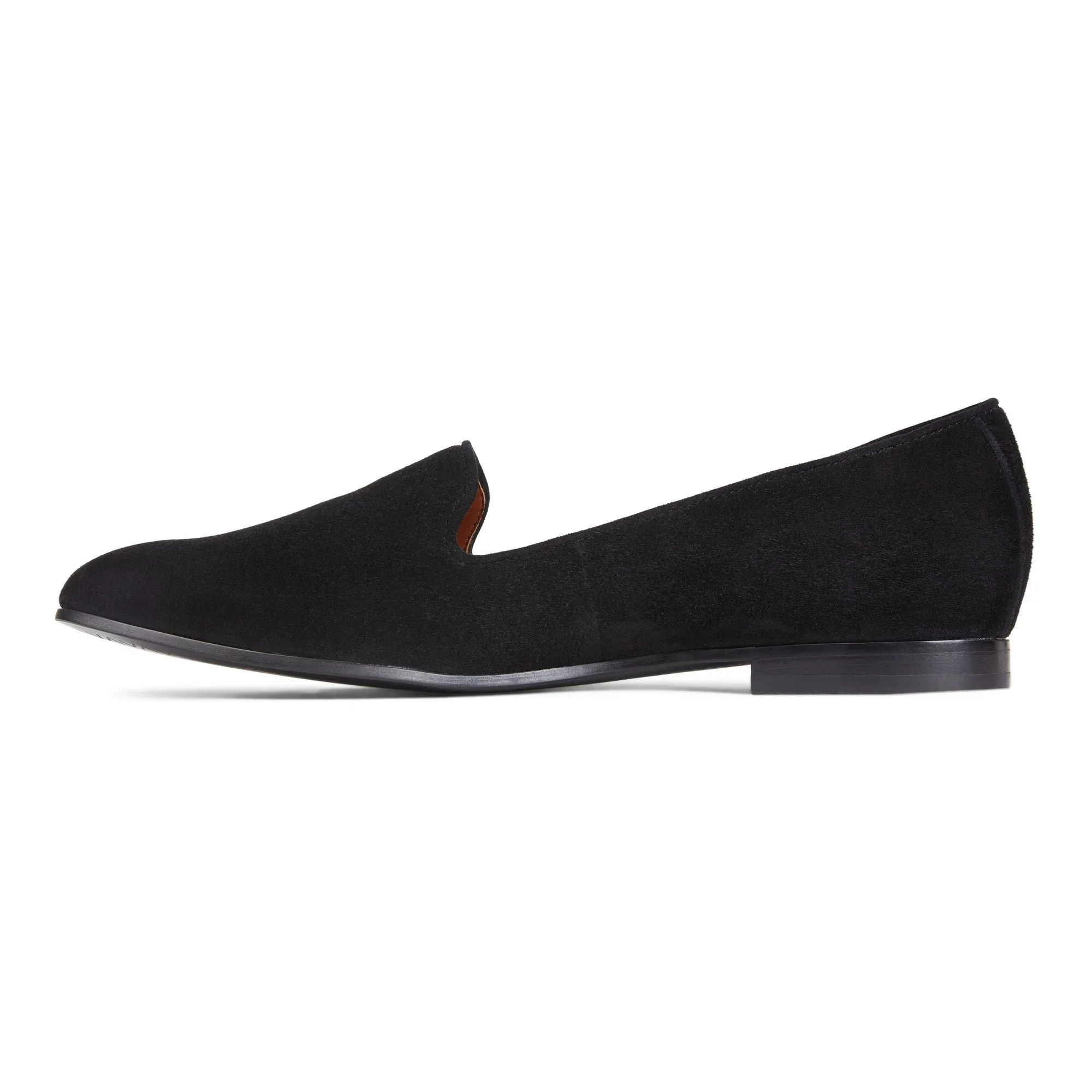 Vionic Women’s Willa Slip On Flat Black Suede - Image 3