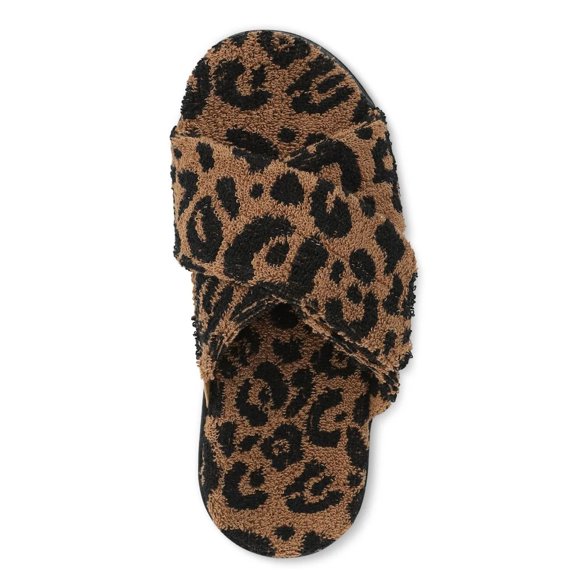 Vionic Women's Relax II Brown Leopard Terry - Image 5