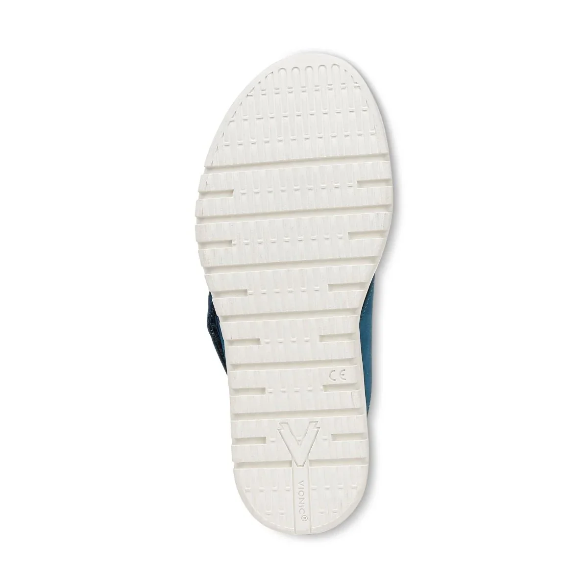 Vionic Women's Uptown Marin Toe Post Sandal Celestial Teal Nubuck - Image 8
